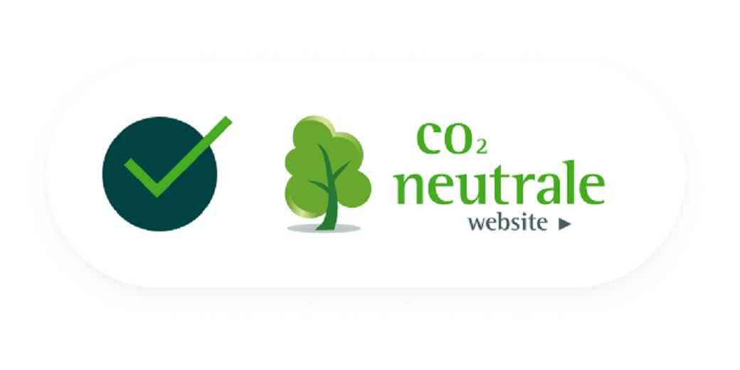 Siegel der Initiative CO2 Neutrale Webseite