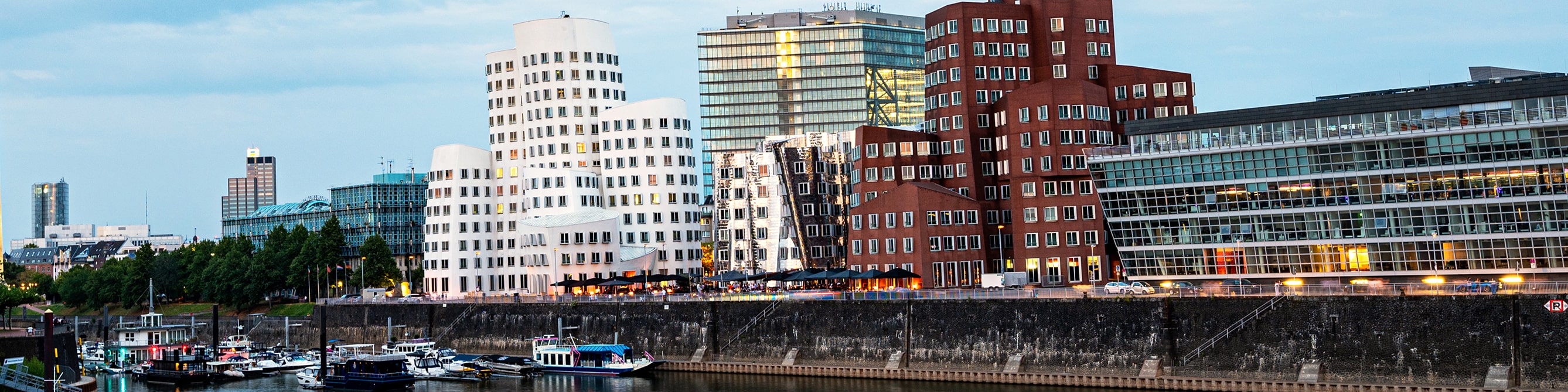 Panorama Düsseldorf Hafen