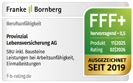 Franke & Bornberg Siegel Note FFF für die SBU Baustein Einmalleistung